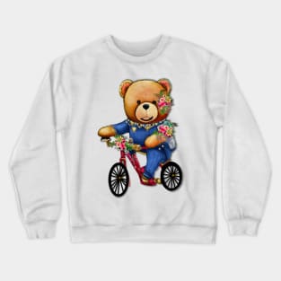 Bike Riding Crewneck Sweatshirt